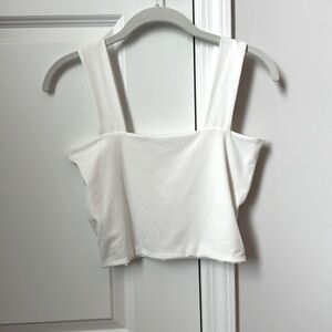 White Crop Top